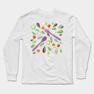 Utensil Salad Long Sleeve T-Shirt